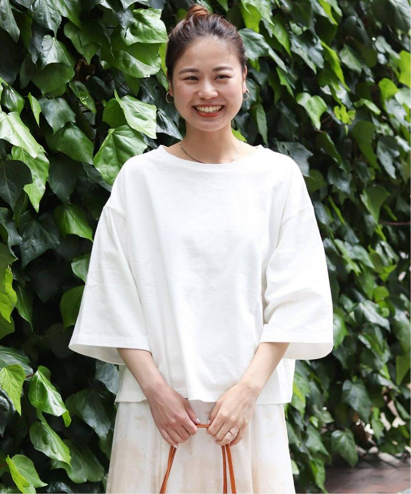 バスクシャツクルーネックTEE◆（JOURNAL STANDARD relume）