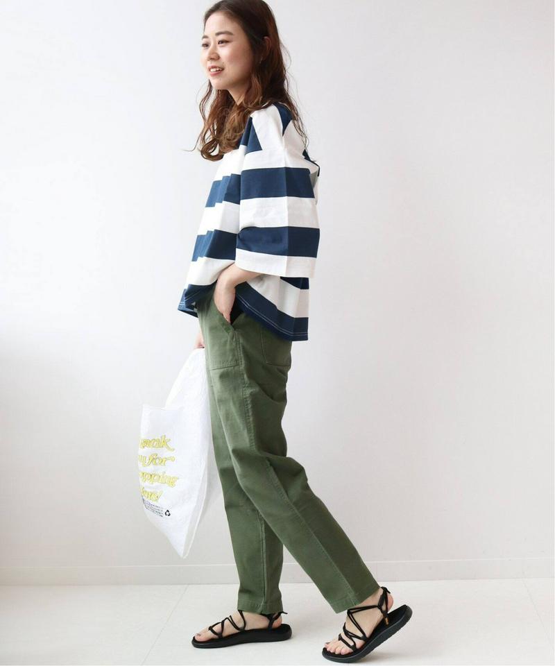 バスクシャツクルーネックTEE◆（JOURNAL STANDARD relume）