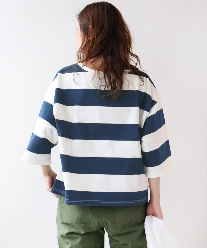 バスクシャツクルーネックTEE◆（JOURNAL STANDARD relume）