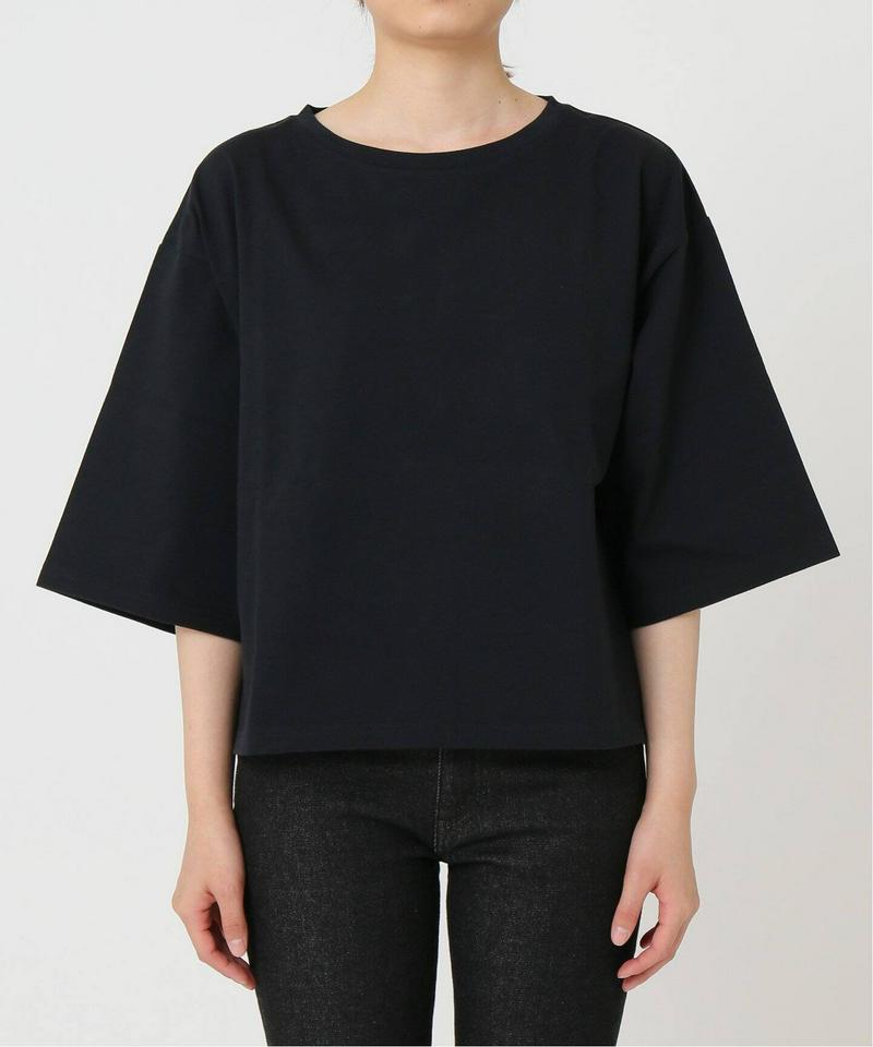 バスクシャツクルーネックTEE◆（JOURNAL STANDARD relume）