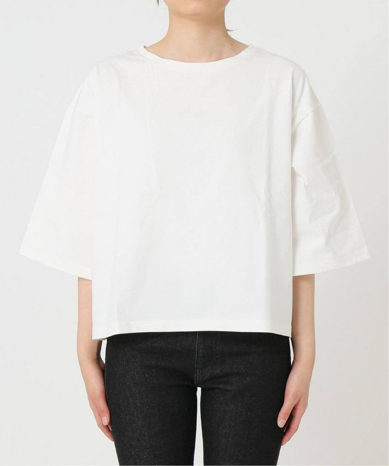 バスクシャツクルーネックTEE◆（JOURNAL STANDARD relume）