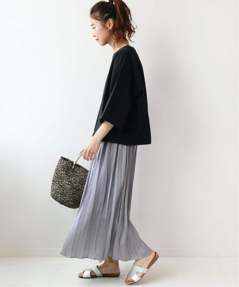 バスクシャツクルーネックTEE◆（JOURNAL STANDARD relume）
