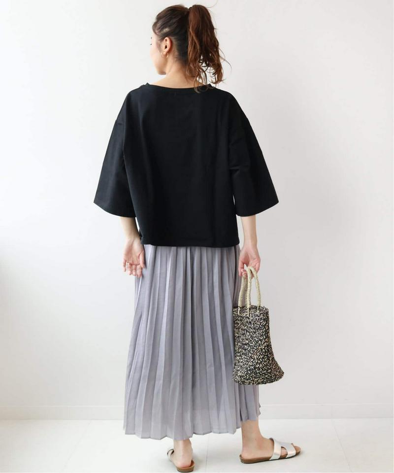 バスクシャツクルーネックTEE◆（JOURNAL STANDARD relume）