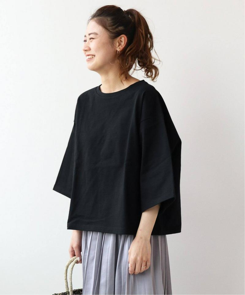 バスクシャツクルーネックTEE◆（JOURNAL STANDARD relume）