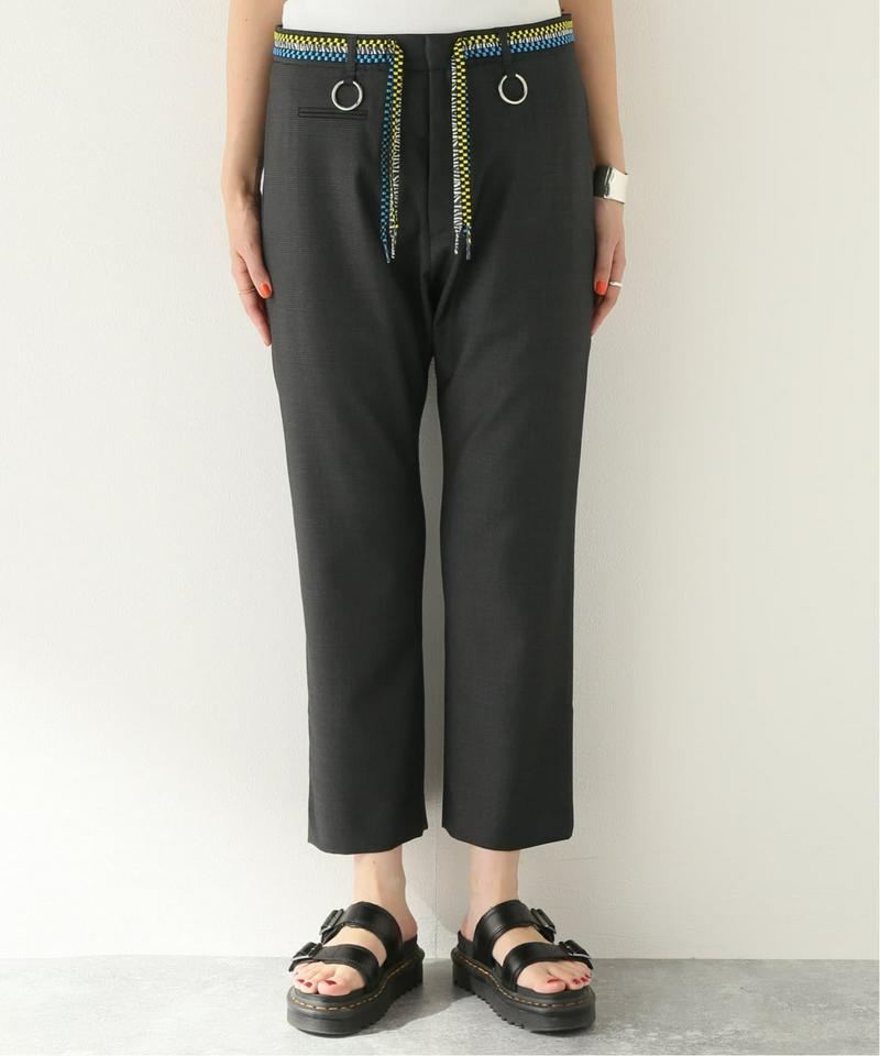 【R13/アールサーティーン】Tailored Drop Trouser w/ShoelaceBelt：パンツ（JOURNAL 