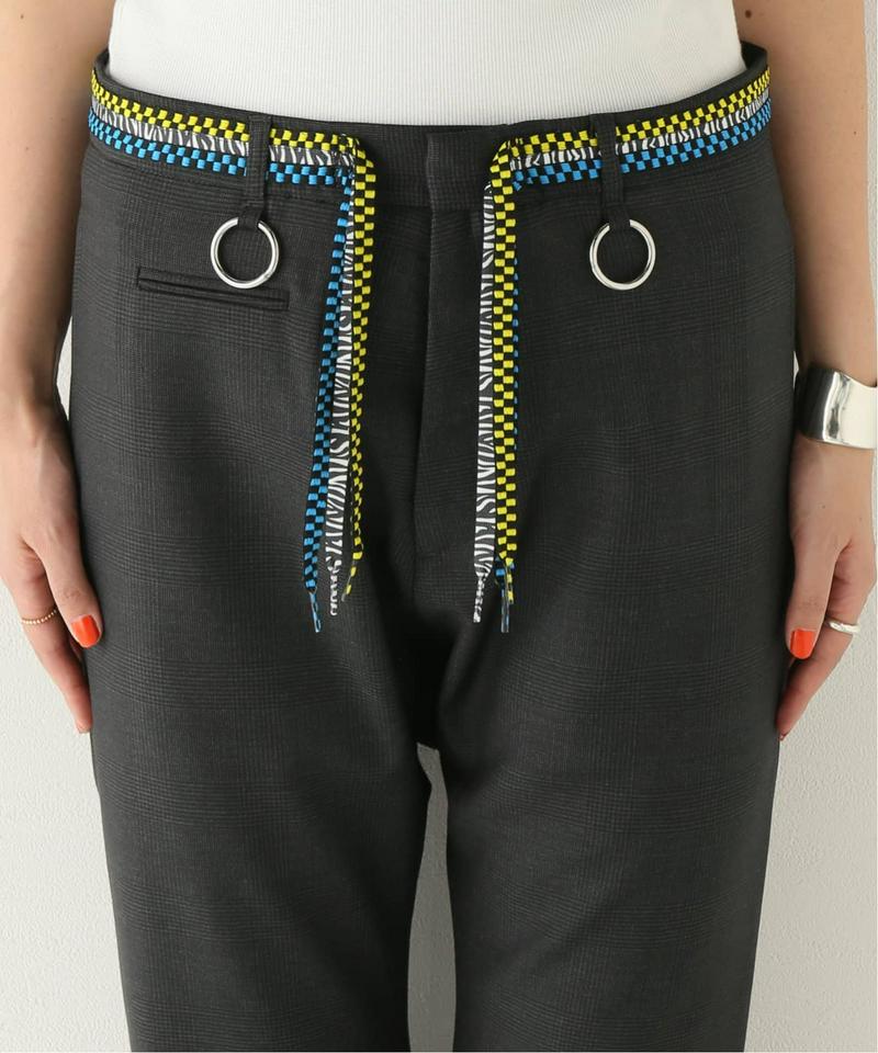 【R13/アールサーティーン】Tailored Drop Trouser w/ShoelaceBelt：パンツ（JOURNAL 