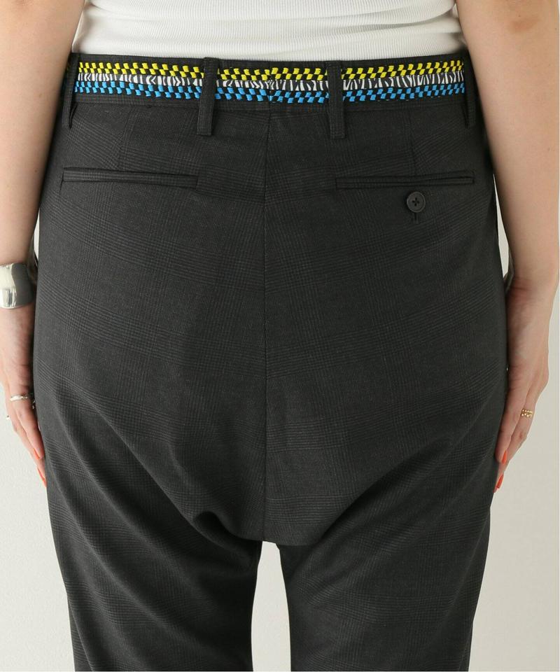【R13/アールサーティーン】Tailored Drop Trouser w/ShoelaceBelt：パンツ（JOURNAL 