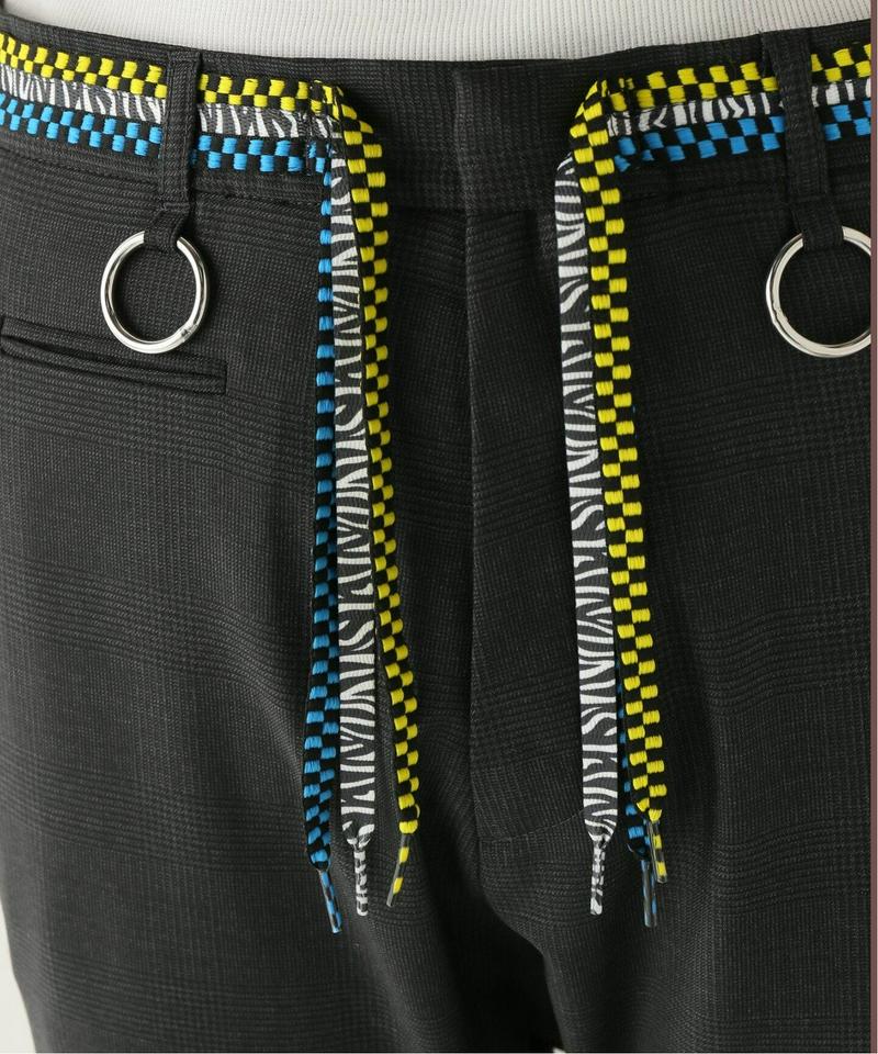 【R13/アールサーティーン】Tailored Drop Trouser w/ShoelaceBelt：パンツ（JOURNAL 