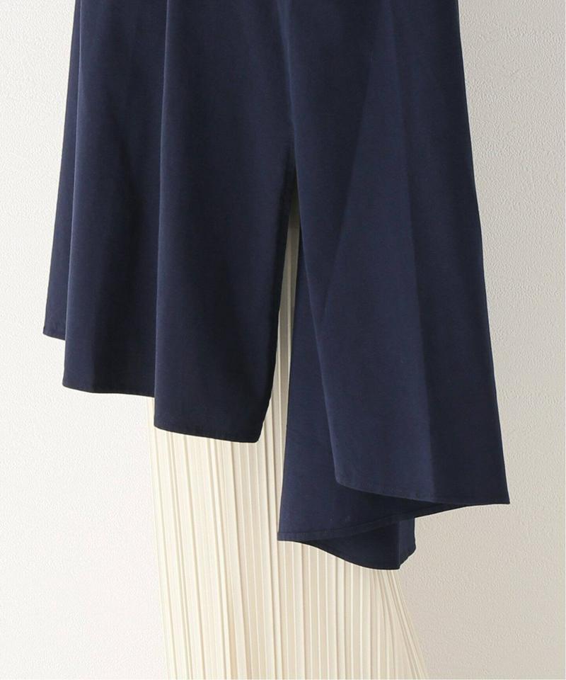 【NEU】シルキーコットンノースリーブポンチョTシャツ◆（JOURNAL STANDARD）