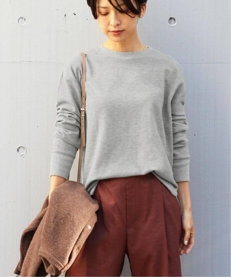 《追加3》TCワッフルロングスリーブTシャツ◆（JOURNAL STANDARD relume）
