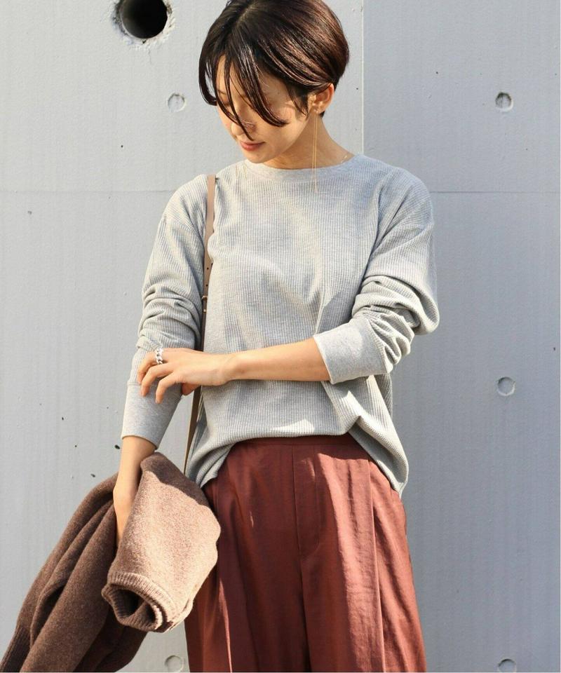 《追加3》TCワッフルロングスリーブTシャツ◆（JOURNAL STANDARD relume）