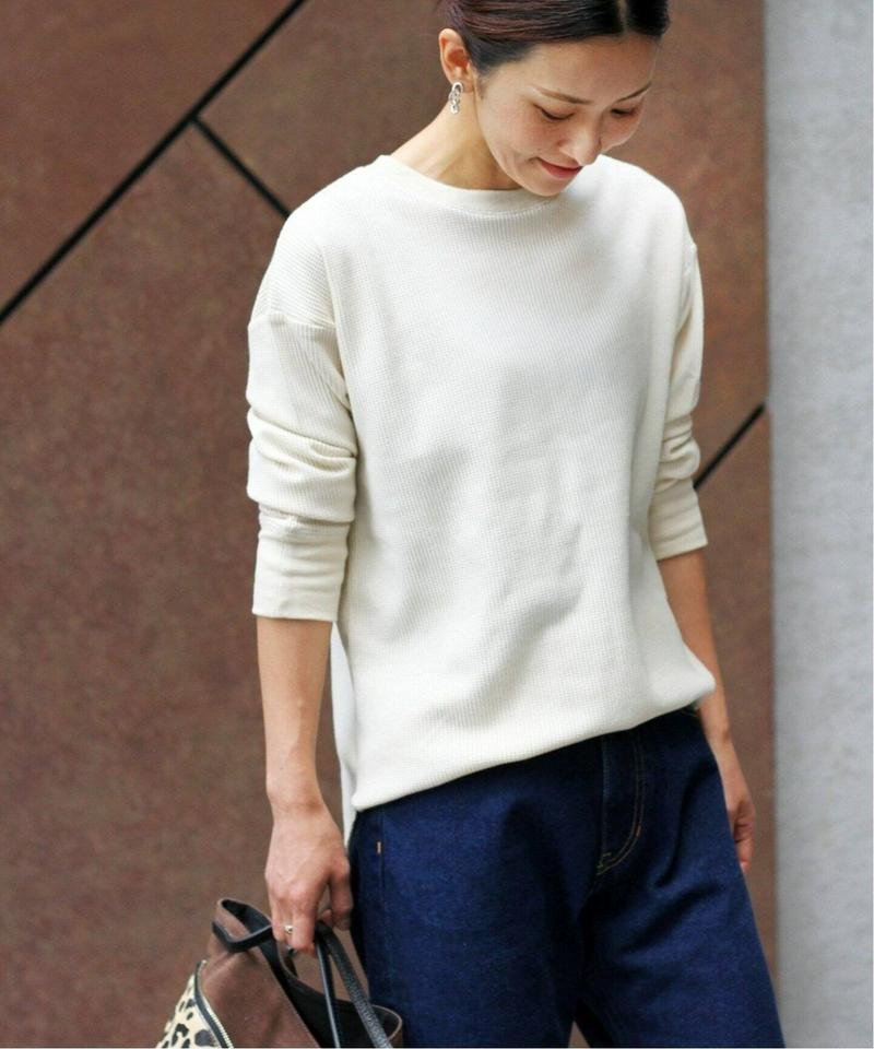 《追加3》TCワッフルロングスリーブTシャツ◆（JOURNAL STANDARD relume）