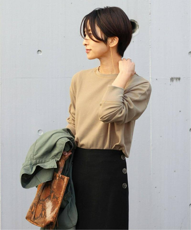 《追加3》TCワッフルロングスリーブTシャツ◆（JOURNAL STANDARD relume）