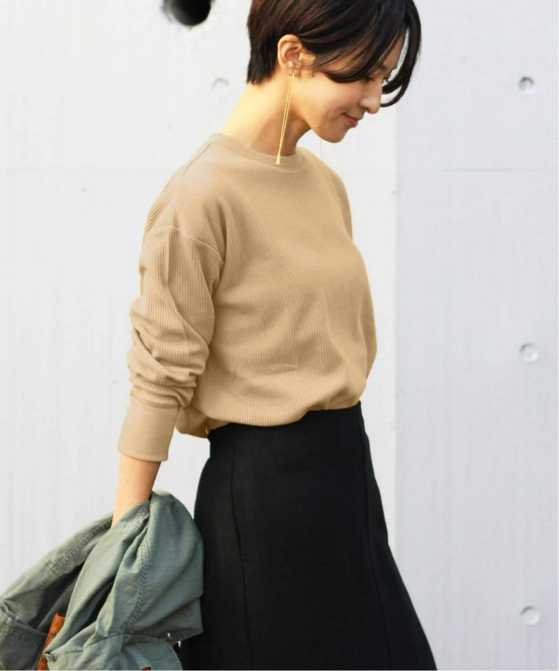 《追加3》TCワッフルロングスリーブTシャツ◆（JOURNAL STANDARD relume）