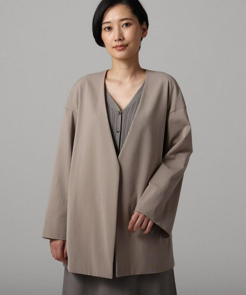 【洗える】ストレッチトッパージャケット