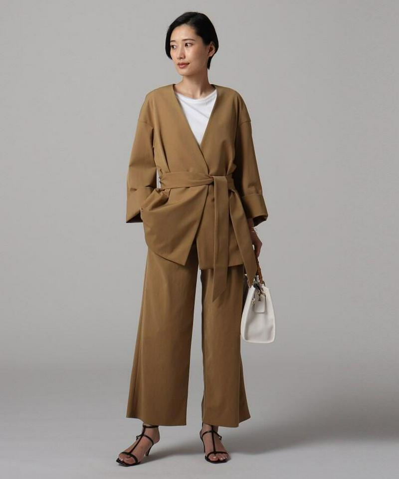 【洗える】ストレッチトッパージャケット