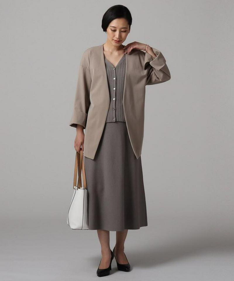 【洗える】ストレッチトッパージャケット