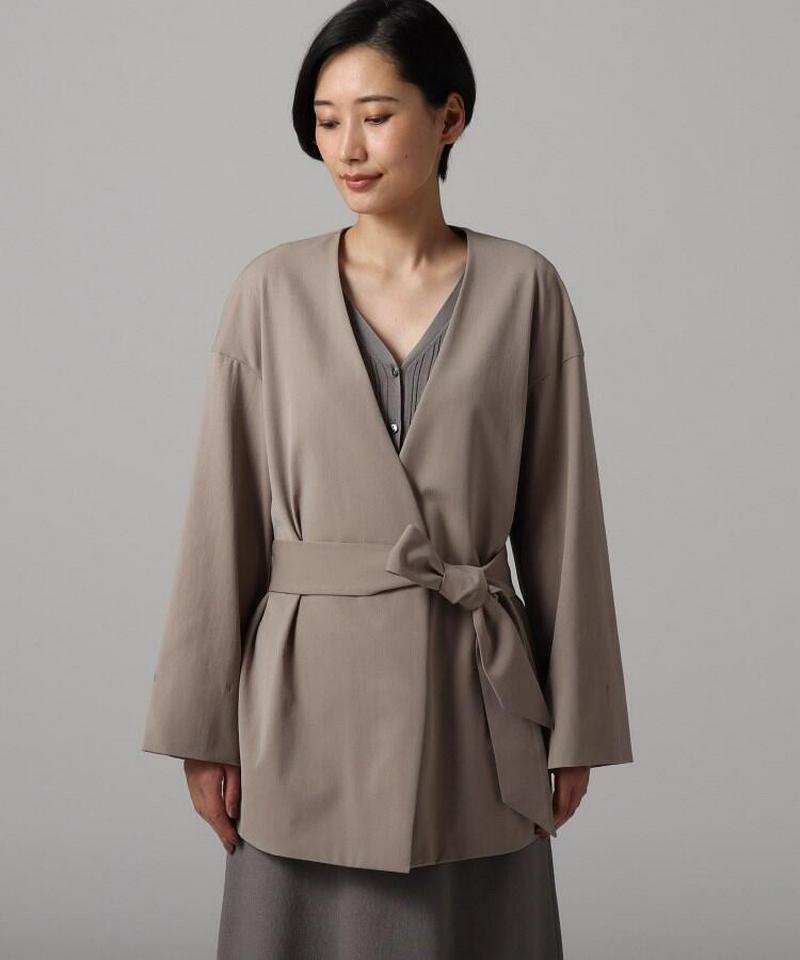 【洗える】ストレッチトッパージャケット