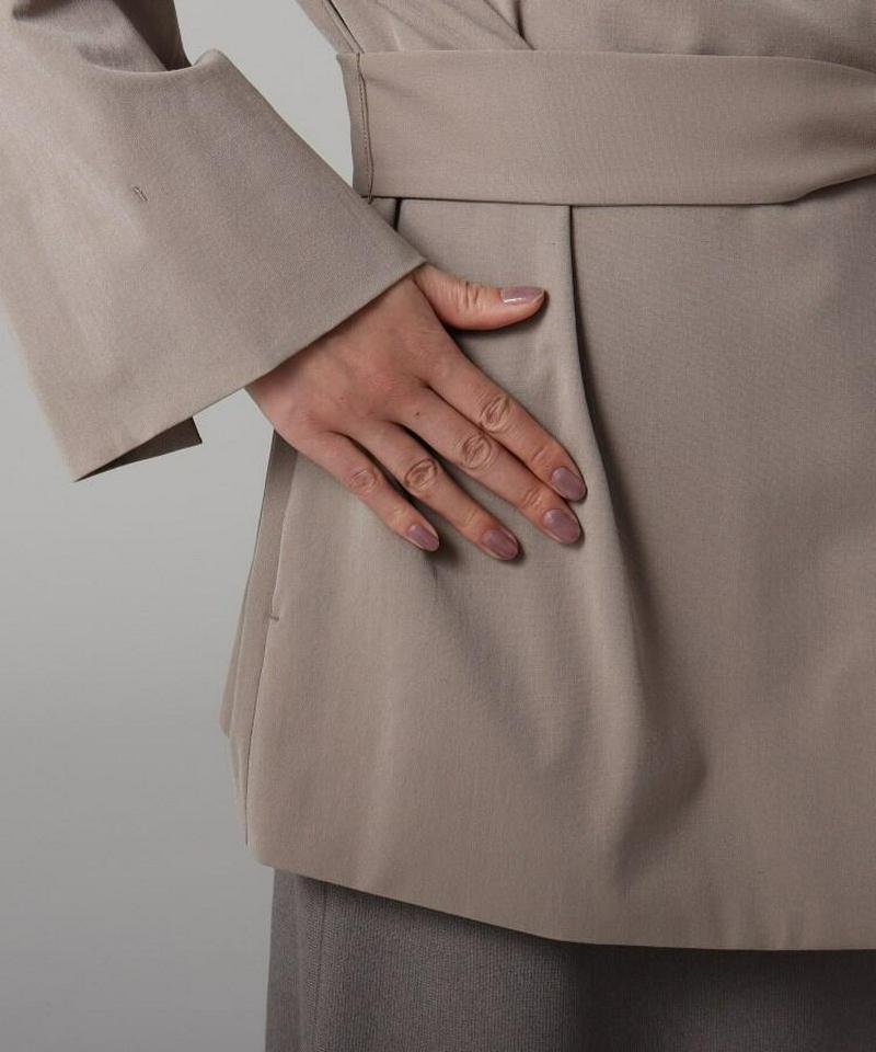 【洗える】ストレッチトッパージャケット