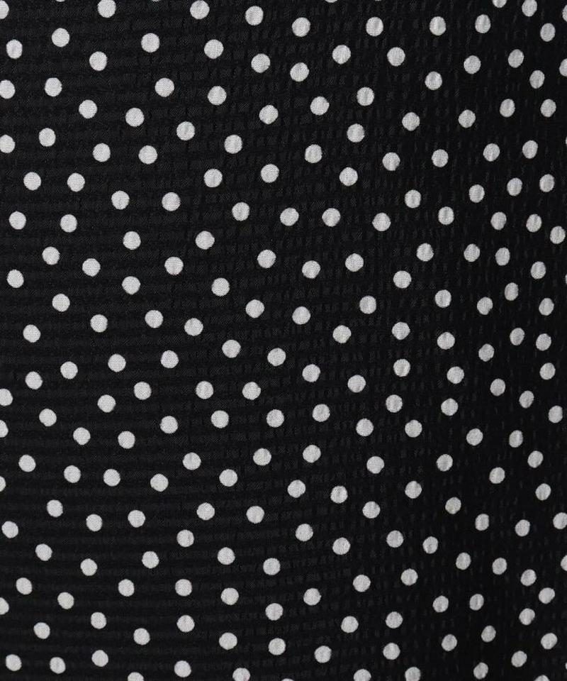 【洗える】ドット柄マーメイドスカート