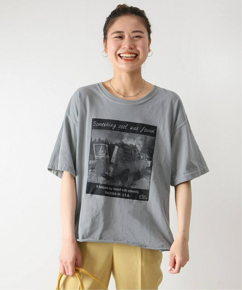 【THE DAY ON THE BEACH / ザ・デイ・オンザビーチ】CUT OFF TEE：Tシャツ◆（JOURNAL ST