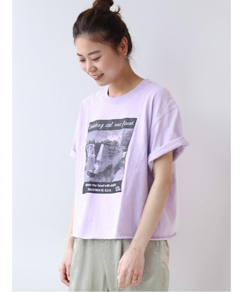 【THE DAY ON THE BEACH / ザ・デイ・オンザビーチ】CUT OFF TEE：Tシャツ◆（JOURNAL ST