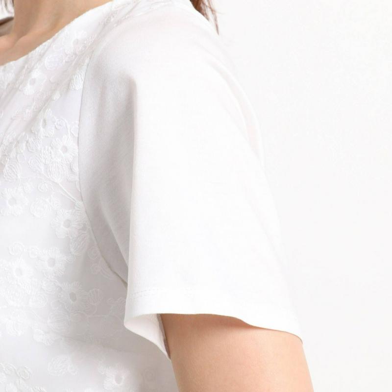 フラワーレースＴシャツ