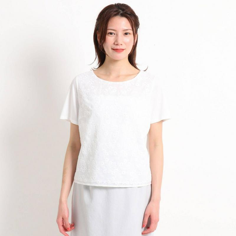 フラワーレースＴシャツ