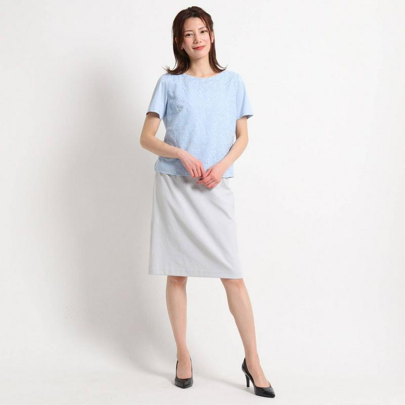 フラワーレースＴシャツ