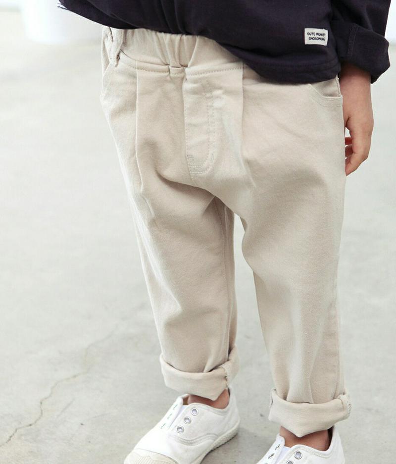 パッチポケットタックパンツ・p001561 キッズ【3~8才】【pt】【パンツ ロングパンツ ズボン ボトムス 長ズボン タック 単色 無地 シンプル カジュアル 女の子 男の子 子供 こども 子供服 こども服】【KIDS】