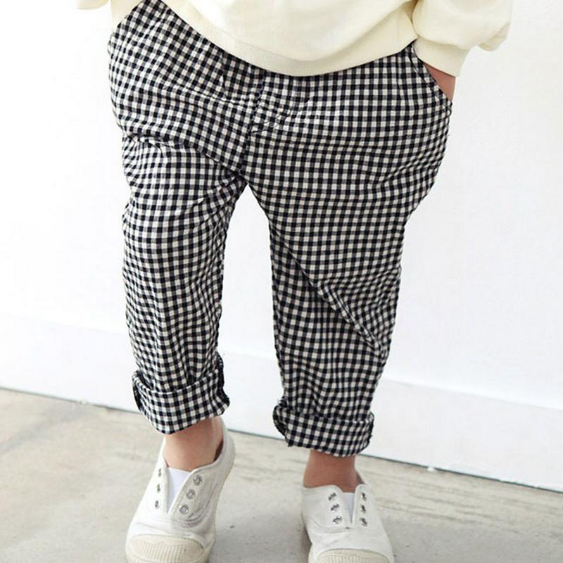 チェック柄パンツ・p001547 キッズ【3~8才】【pt】【パンツ ロングパンツ ズボン ボトムス 長ズボン チェック チェック柄 ギンガムチェック カジュアル 女の子 男の子 子供 こども 子供服 こども服】【KIDS】