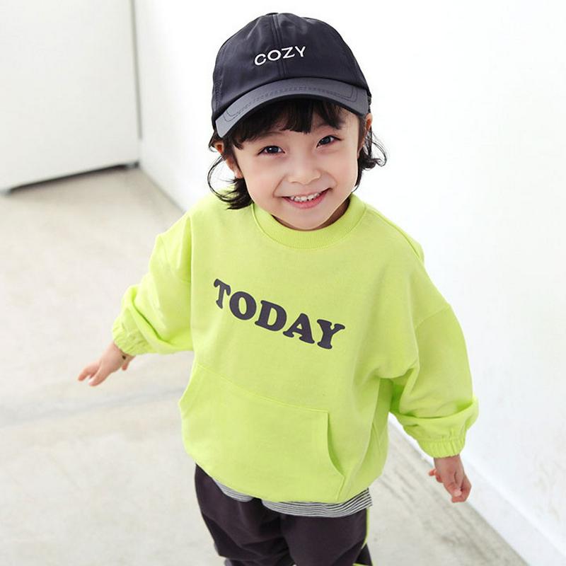 todayマフポケット上下SET・p001543 キッズ【3~8才】【set】【セットアップ トップス 長袖 マフポケット ロゴ
