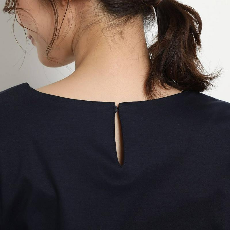 【ＷＥＢ限定カラーあり／洗える】シフォン袖カットソー