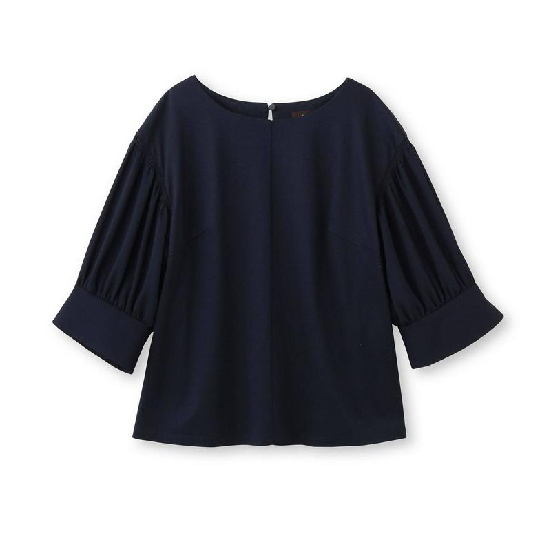 【ＷＥＢ限定カラーあり／洗える】シフォン袖カットソー