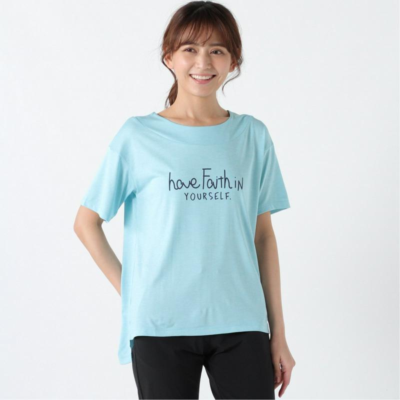 レディース　ヘザークロップＴシャツ（ダンスキン/DANSKIN）
