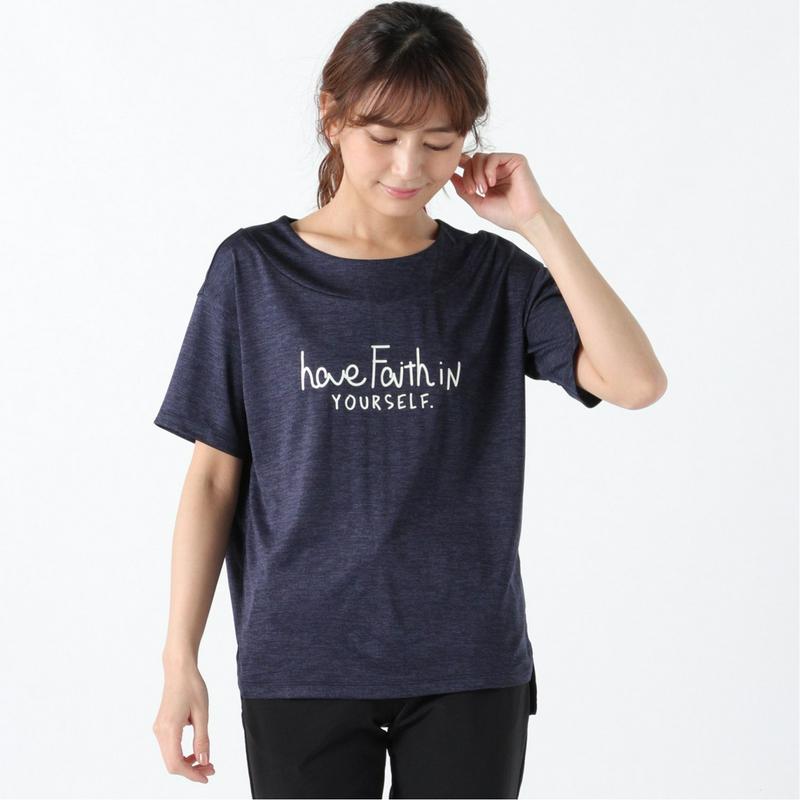 レディース　ヘザークロップＴシャツ（ダンスキン/DANSKIN）