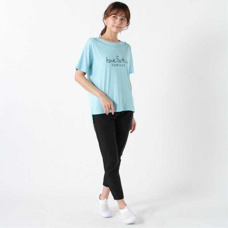 レディース　ヘザークロップＴシャツ（ダンスキン/DANSKIN）