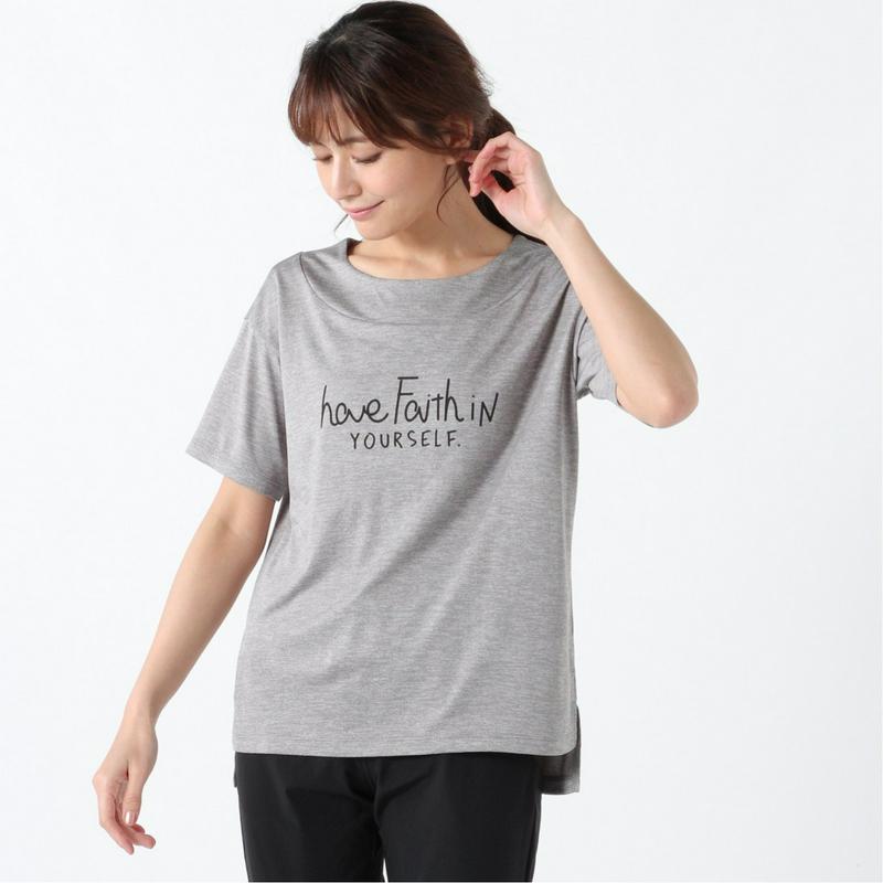 レディース　ヘザークロップＴシャツ（ダンスキン/DANSKIN）
