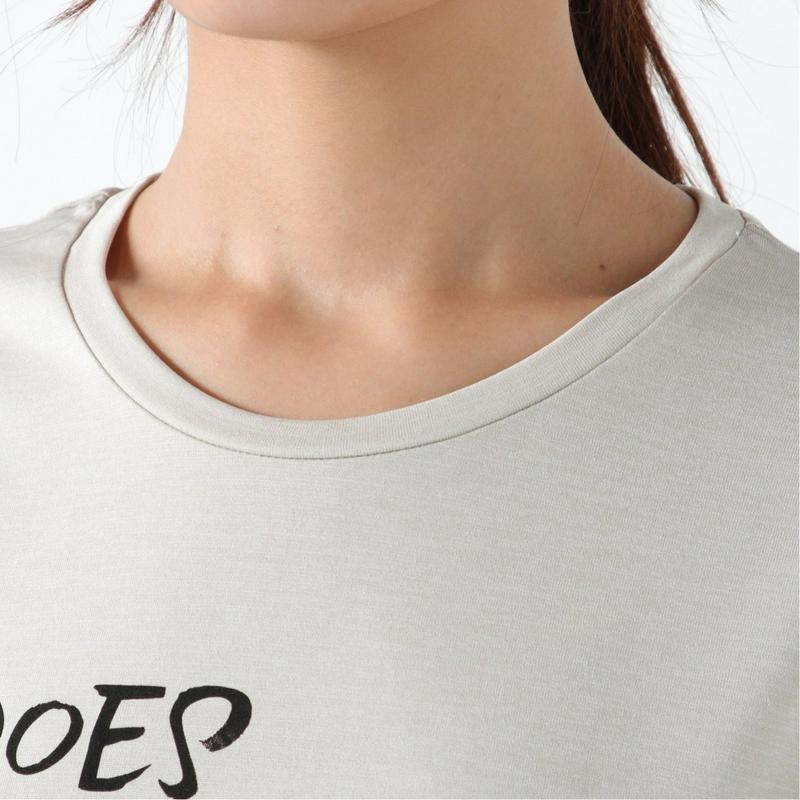 レディース　ヘザーグラフィックＴシャツ（ダンスキン/DANSKIN）