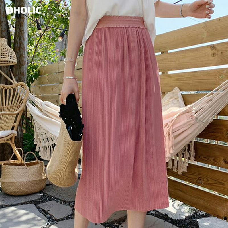 プリーツロングスカート・全3色・t61858 レディース【sk】【スカート ロング ロングスカート プリーツ プリーツスカート 