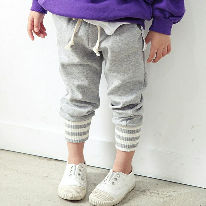 ストライプヘムスエットパンツ・p001553 キッズ【3~8才】【pt】【パンツ ロングパンツ ズボン ボトムス 長ズボン スウェット スウェットパンツ 無地 シンプル カジュアル ラフ ボーダー 女の子 男の子 子供 こども 子供服 こども服】【KIDS】