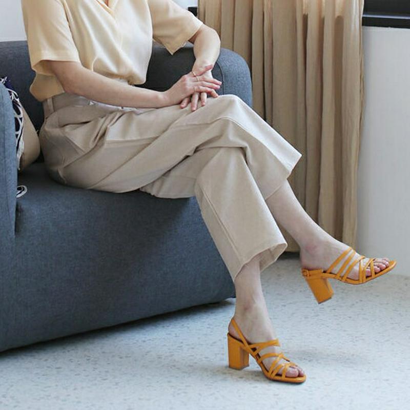 ベルト付リネン混ワイドパンツ・全4色・t55941 レディース 【pt】【パンツ ロングパンツ ワイドパンツ ワイド ロング ズ