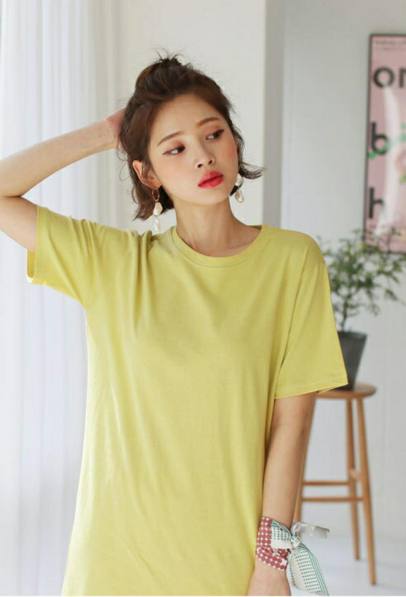 バックスリットワンピース・全3色・t55960 レディース【ops】【ワンピース ロング ロングワンピース 半袖 ハーフスリーブ