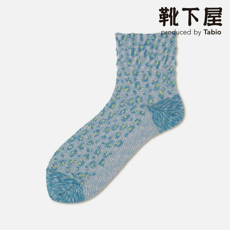 【あす楽】【Tabio】 パステルカスリフロートショートソックス / 靴下屋 靴下 タビオ くつ下 ショート レディース 日本製