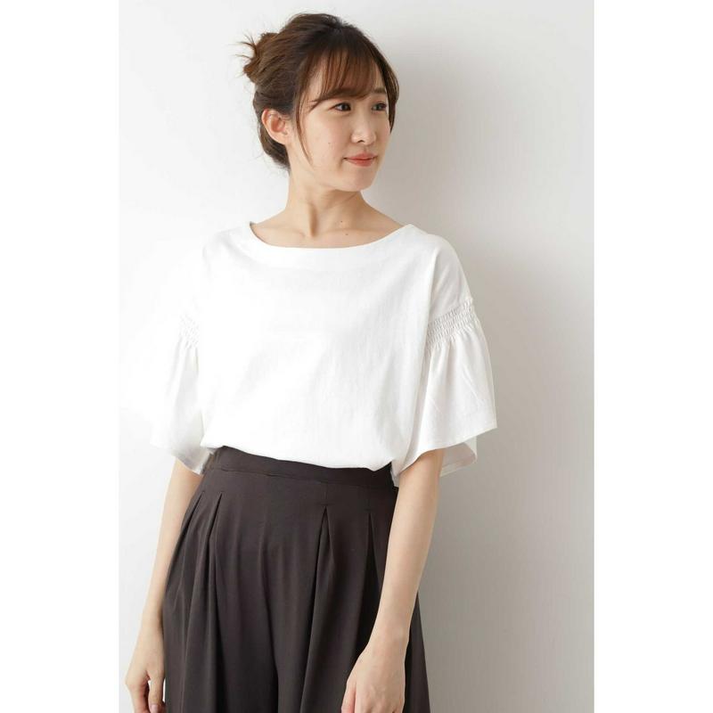 ［ＷＥＢ限定］フレアスリーブカットソー
