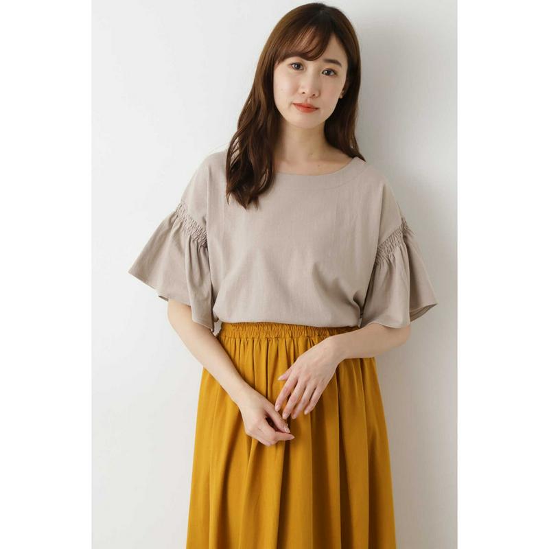 ［ＷＥＢ限定］フレアスリーブカットソー