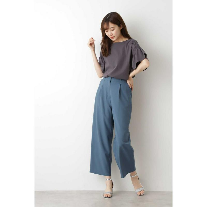 ［ＷＥＢ限定］フレアスリーブカットソー