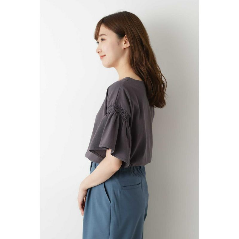 ［ＷＥＢ限定］フレアスリーブカットソー