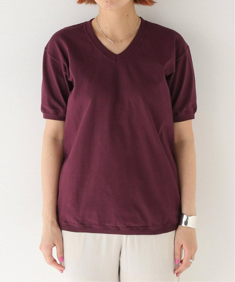 【Goodwear/グッドウェア】V/N S/S TEE CUFF AND HEM RIB：Tシャツ◆（JOURNAL STANDARD relume）