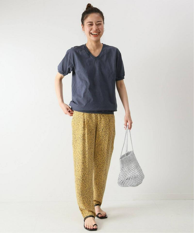 【Goodwear/グッドウェア】V/N S/S TEE CUFF AND HEM RIB：Tシャツ◆（JOURNAL STANDARD relume）